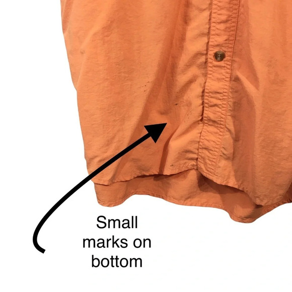 BF720 Mens Magellan Outdoors Mag Wick Fish Gear Vented Button Down Shirt XL - Picture 5 of 6